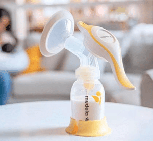 Breast pump on table from the best pumps for moms