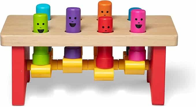 Melissa & Doug Deluxe Pounding Bench 