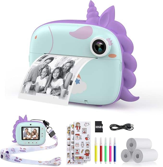 Kids Camera Instant Print